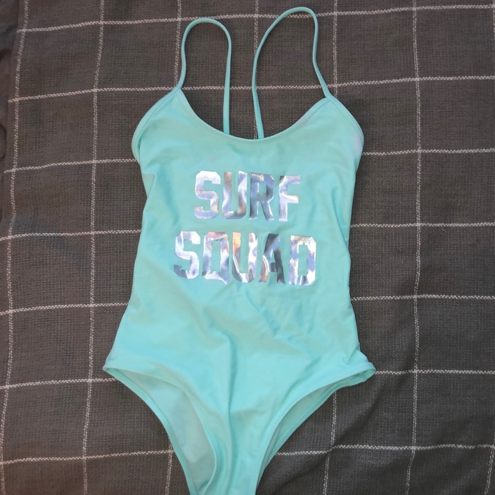 Surf Squad one piece with criss cross back
